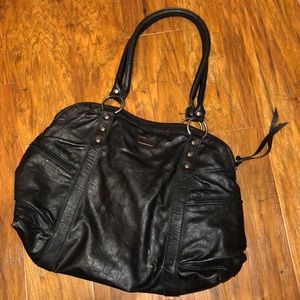 vans black purse